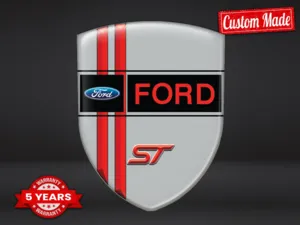 Ford Pegatina Silicona Diseño Premium Insignias Cúpula Elegante